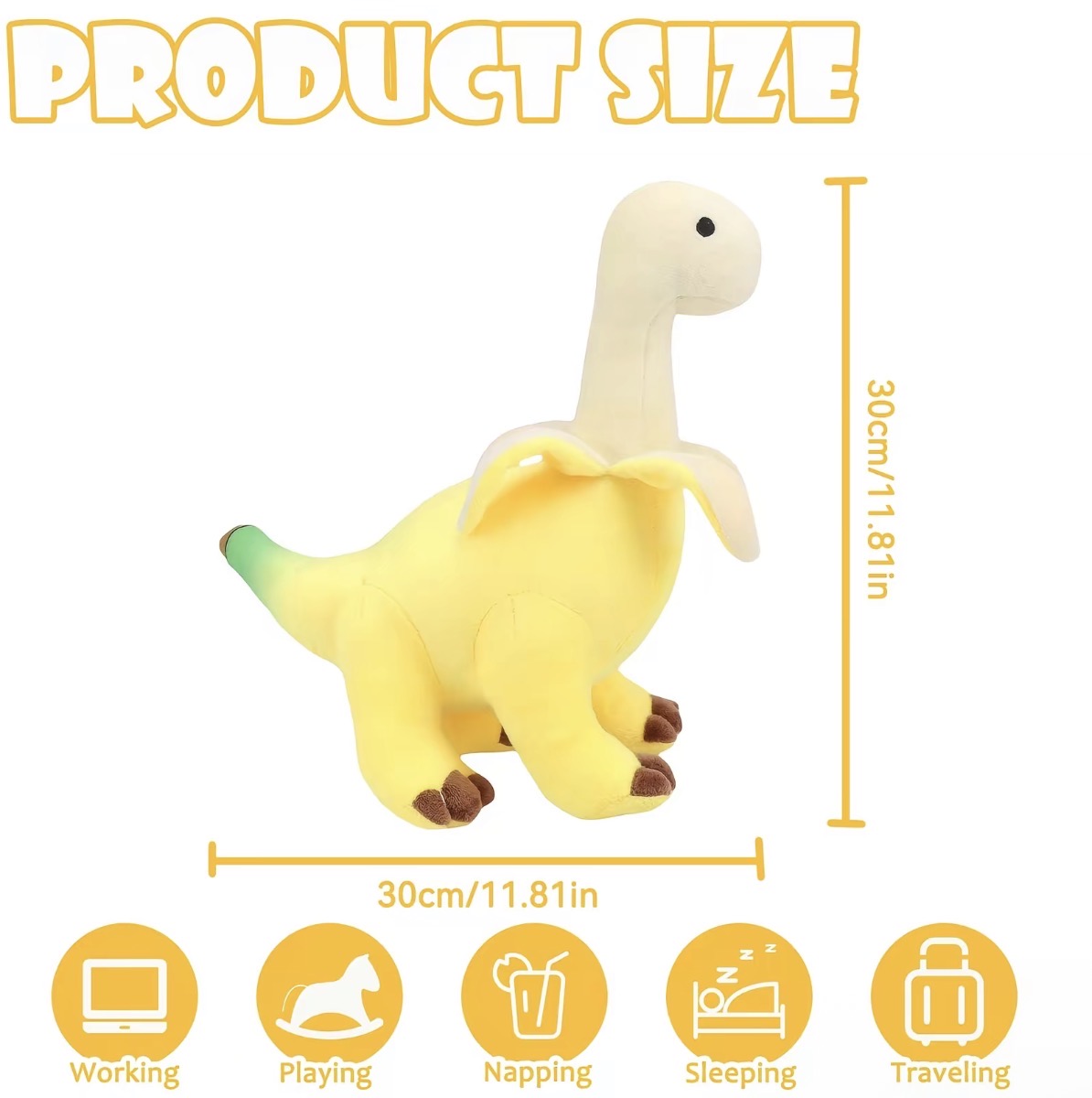 VIRAL "BANANASAURUS" PLUSH